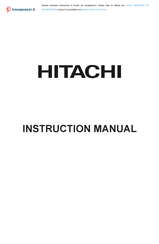 Hitachi 32HAE2353W Bedienungsanleitung