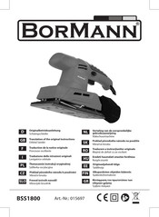 BorMann 015697 Originalbetriebsanleitung