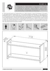 ML MEBLE ELMO 16 Montageanleitung