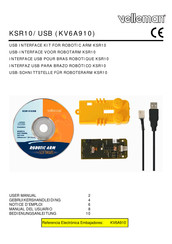Velleman KSR10/USB Bedienungsanleitung