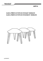 Songmics VASAGLE MERLIN LNT14 Bedienungsanleitung