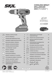 Skil F0152844 Serie Originalbetriebsanleitung