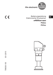 IFM Electronic Efector500 PI22 Serie Bedienungsanleitung