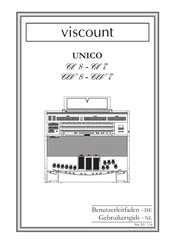 Viscount UNICO CLV 8 Benutzerinformation