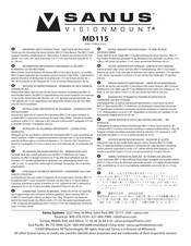 Sanus VisionMount MD115 Montageanleitung