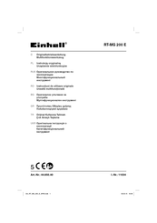 EINHELL 44.650.40 Originalbetriebsanleitung