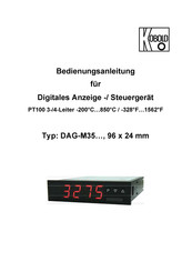 Kobold DAG-M35 Serie Bedienungsanleitung