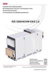 Salda RIS 3500HE EKO 3.0 Bedienungsanleitung