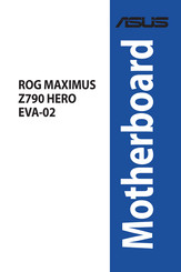 Asus ROG MAXIMUS Z790 HERO EVA-02 Bedienungsanleitung