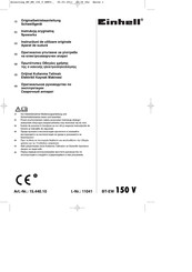 EINHELL 15.440.10 Originalbetriebsanleitung