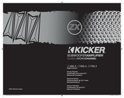Kicker ZX750.1 Benutzerhandbuch