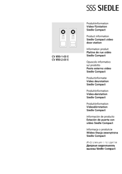 SSS Siedle CV 850-2-04 E Produktinformation