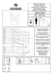 Trasman 8392 ARIA Montageanleitung