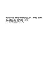 HP Small FormFactor Serie dc7900 Montageanleitung