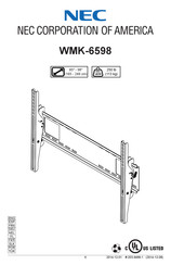 NEC WMK-6598 Bedienungsanleitung