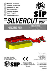 SIP SILVERCUT 270FC Betriebsanleitung