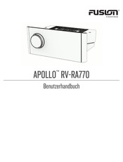 Garmin FUSION APOLLO RV-RA770 Benutzerhandbuch