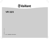 Vaillant VR 32/3 Bedienungsanleitung