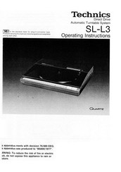Technics SL-L3 Bedienungsanleitung