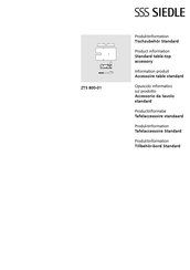 SSS Siedle ZTS 800-01 Produktinformation