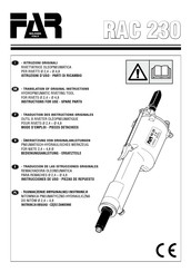 Far RAC 230 Bedienungsanleitung Und Ersatzteile
