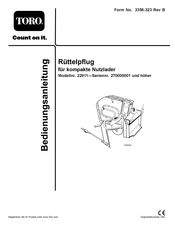 Toro 22911 Bedienungsanleitung