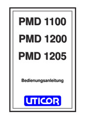 UTICOR PMD 1200 Bedienungsanleitung