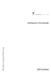 thomann STAIRVILLE LED BossFx-2 Pro Bundle Bedienungsanleitung