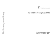 thomann Stairville HZ-1500 Pro Touring Hazer DMX Bedienungsanleitung