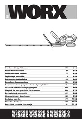 Worx WG260E Originalbetriebsanleitung