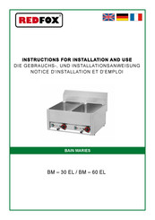 Redfox BM 60 EL Gebrauchs- Und Installationsanweisung