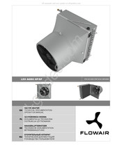 Flowair LEO AGRO HP Betriebsanleitung