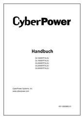 CyberPower OL1000ERTXL2U Handbuch