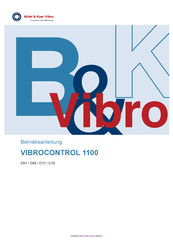 Brüel & Kjær Vibro VIBROCONTROL 1100 Serie Betriebsanleitung