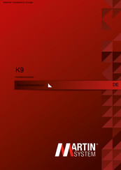 Martin System K9 Benutzerhandbuch