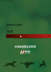 Martin System CHAMELEON III-B Benutzerhandbuch
