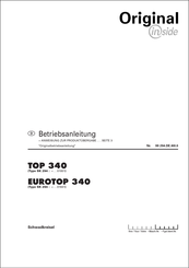 Pottinger TOP 340 Betriebsanleitung
