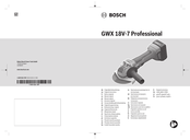 Bosch GWX 18V-7 Professional Originalbetriebsanleitung