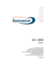 Dustcontrol DC 1800 XL Bersetzung Der Originalbetriebsanleitung