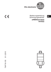 Ifm Electronic efector800 VKV022 Bedienungsanleitung