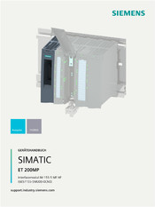 Siemens 6ES7155-5MU00-0CN0 Gerätehandbuch