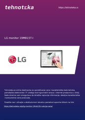 LG 19MB15T-I Bedienungsanleitung