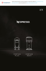 Nespresso VERTUO Next XN910B Bedienungsanleitung