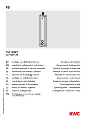 KWC 2030056541 Betriebsanleitung