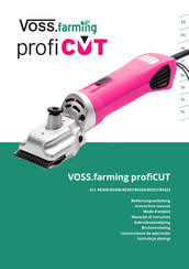 VOSS.farming profiCUT 85306 Bedienungsanleitung