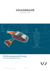 Volkswagen VAS 6558/19 Bedienungsanleitung