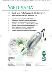 Medisana Medistyle S Gebrauchsanweisung