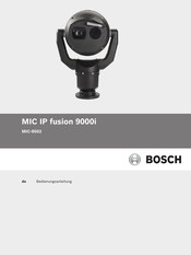 Bosch MIC IP fusion 9000i Bedienungsanleitung