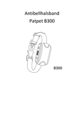 Patpet B300 Bedienungsanleitung