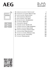 AEG BSE778380M Benutzerinformation